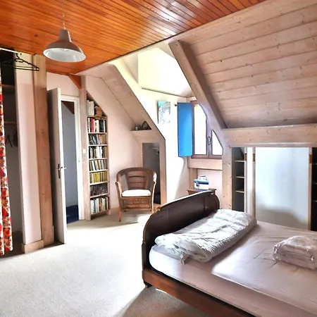 Maison En Bord De Avec Jardin Arbore A - Fr-1-813-17 Holiday home Groix